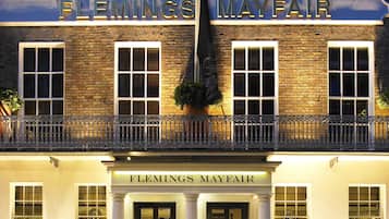 Front of property – evening/night