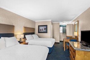 Standard Room, 2 Double Beds, Non Smoking, Refrigerator & Microwave | In-room safe, desk, free WiFi, bed sheets - Best Western University Lodge (Davis)