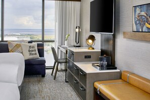Premium bedding, pillowtop beds, in-room safe, desk