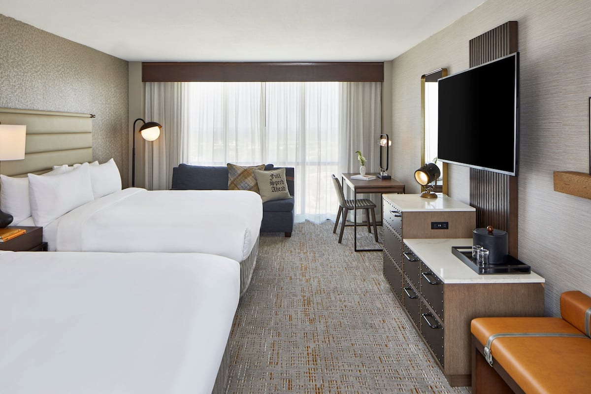 Premium bedding, pillowtop beds, in-room safe, desk