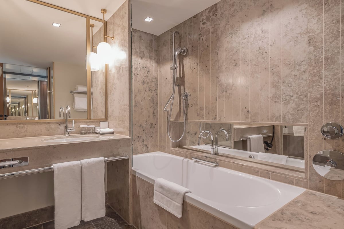 Minibar, in-room safe, desk, laptop workspace