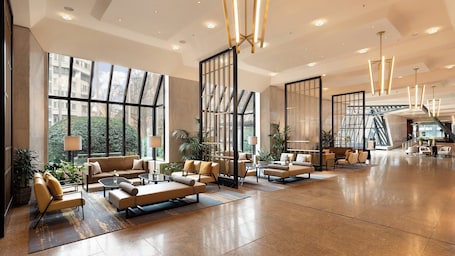 Lobby sitting area. InterContinental Berlin by IHG