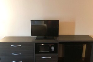 Individually furnished, laptop workspace, blackout curtains