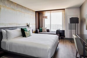 Premium bedding, in-room safe, desk, laptop workspace