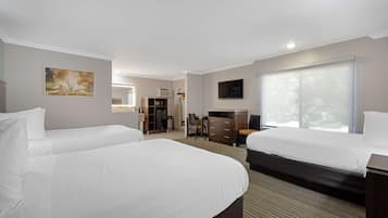 Standard Room, Multiple Beds, Non Smoking, Refrigerator & Microwave | In-room safe, desk, iron/ironing board, WiFi