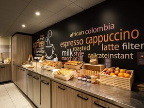 Daily buffet breakfast (EUR 12.90 per person)