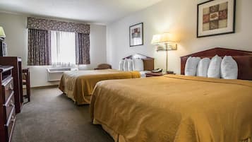 Iron/ironing board, cots/infant beds, rollaway beds, free WiFi