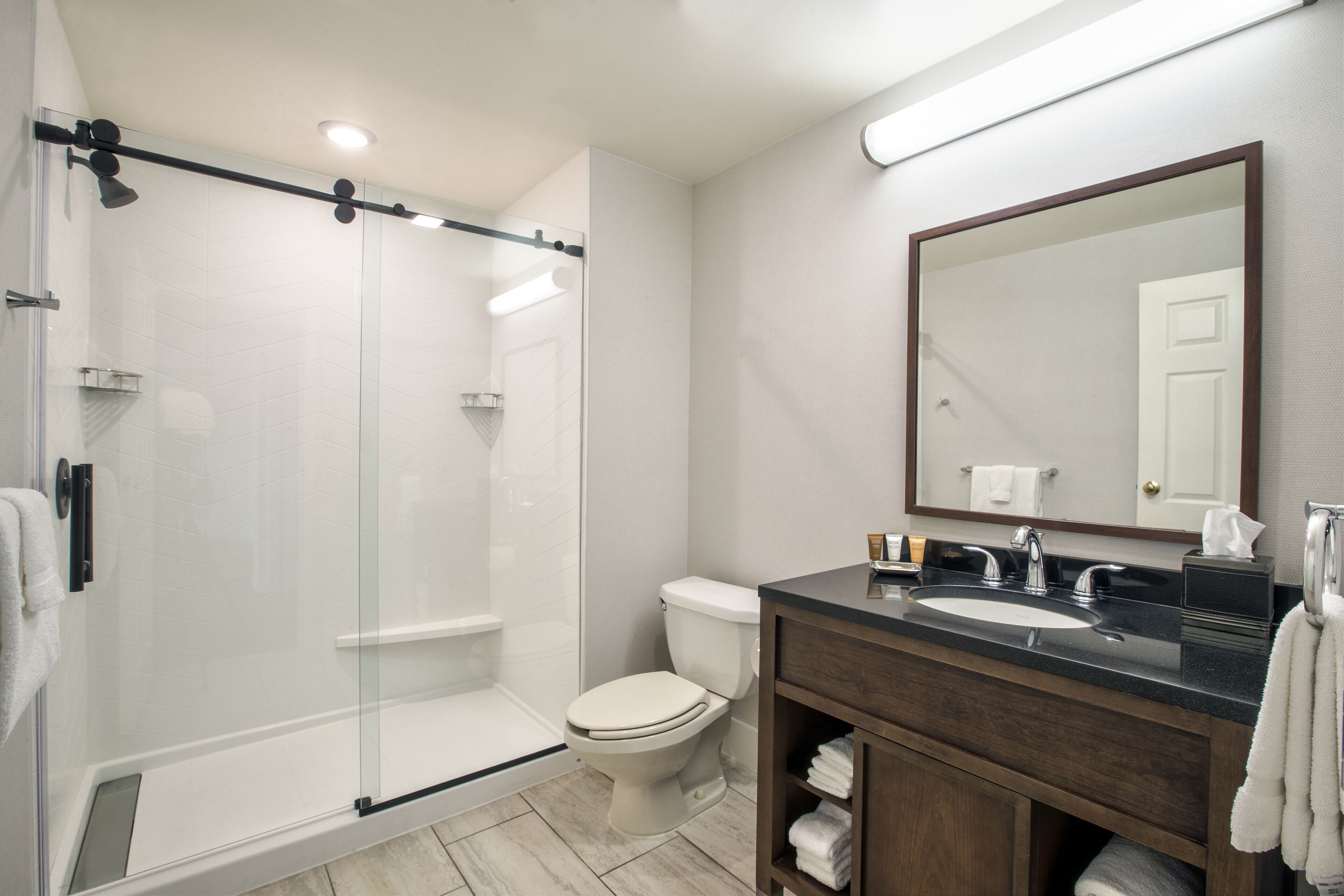 hypo-allergenic bedding, down duvets, in-room safe, desk