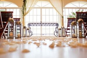 Indoor wedding