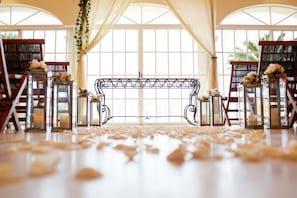 Indoor wedding