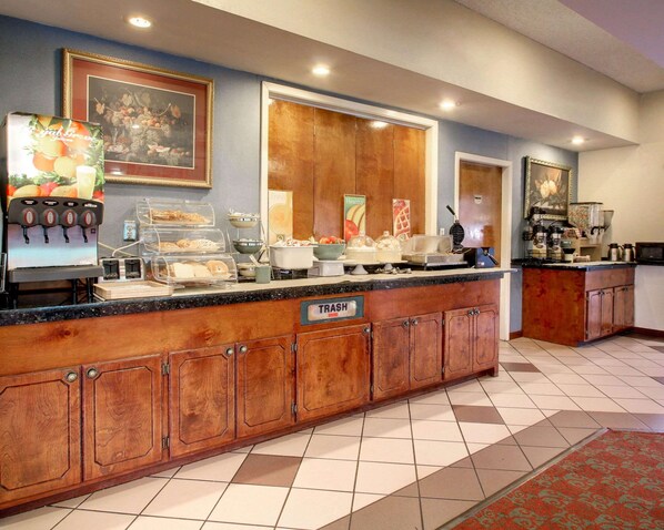 Free buffet breakfast