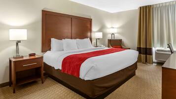 Room, 1 King Bed, Accessible, Non Smoking | Premium bedding, blackout drapes, iron/ironing board, free WiFi