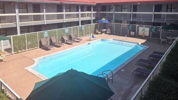 Seasonal outdoor pool