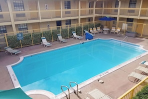 Seasonal outdoor pool