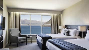Superior Room, 2 Queen Beds, Lake View | In-room safe, individually furnished, desk, blackout drapes