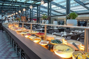 Daily buffet breakfast (EUR 19 per person)