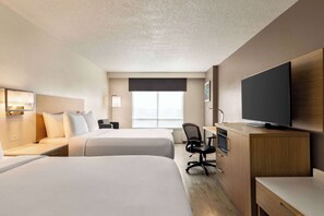 Deluxe Room, 2 Queen Beds | Desk, iron/ironing board, cribs/infant beds, WiFi - Wyndham Garden Duluth (Duluth)