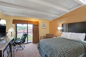 Desk, blackout drapes, free cribs/infant beds, free WiFi
