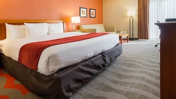 Camera Executive, 1 letto king con divano letto, non fumatori (Upgrade) | Biancheria da letto di alta qualità, una cassaforte in camera