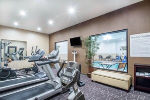 Fitness facility - Holiday Inn Express and Suites Albany Airport- Wolf Road by IHG (Albany)