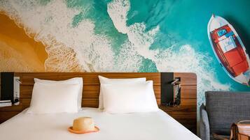 Classic Room, Multiple Beds | Premium bedding, minibar, in-room safe, desk