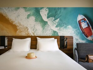 Premium bedding, minibar, in-room safe, desk