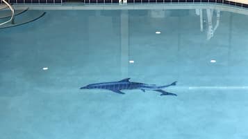 Indoor pool, outdoor pool