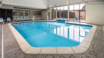 Indoor pool, outdoor pool