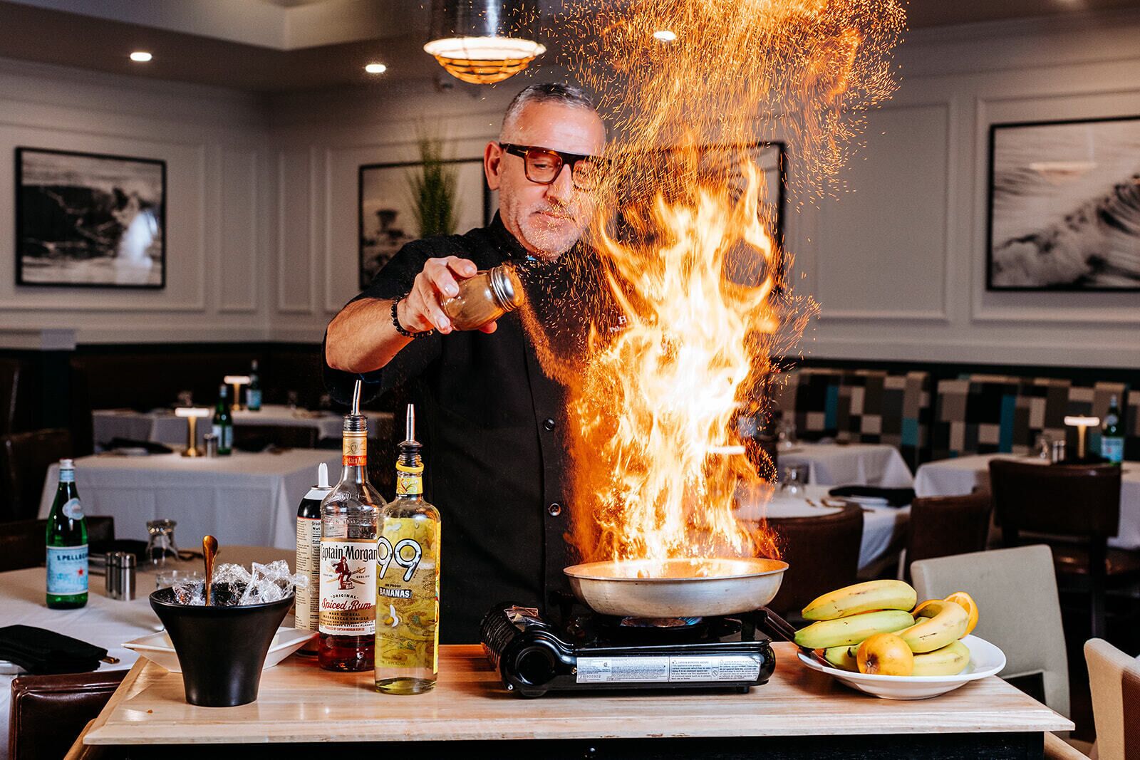 2 Restaurants, Abendessen, italienische Küche