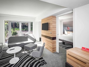 Minibar, in-room safe, desk, blackout drapes