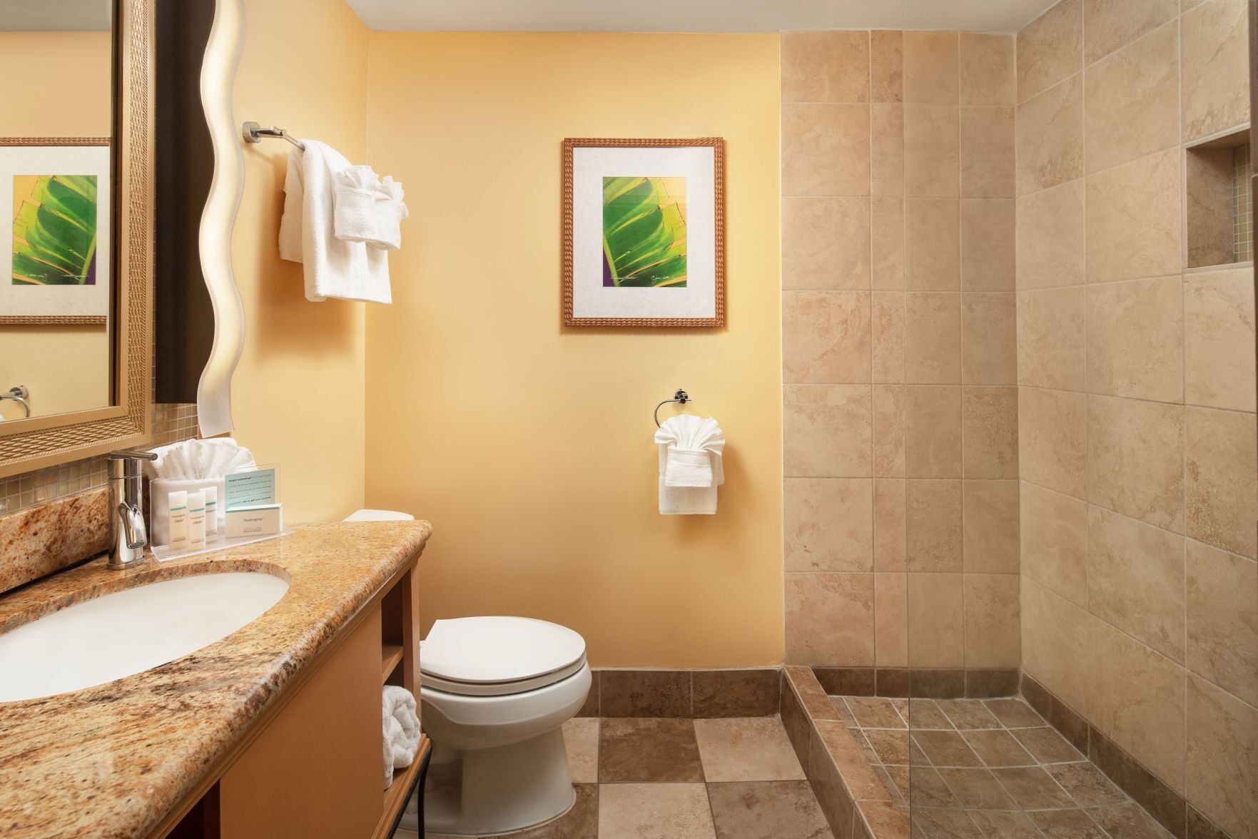 Bathroom | Free toiletries, hair dryer, towels, soap