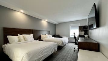 1 bedroom, hypo-allergenic bedding, pillowtop beds, in-room safe