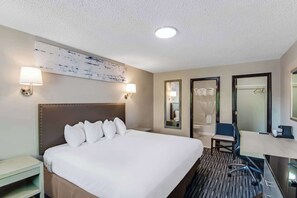 Premium bedding, down duvets, Select Comfort beds, in-room safe