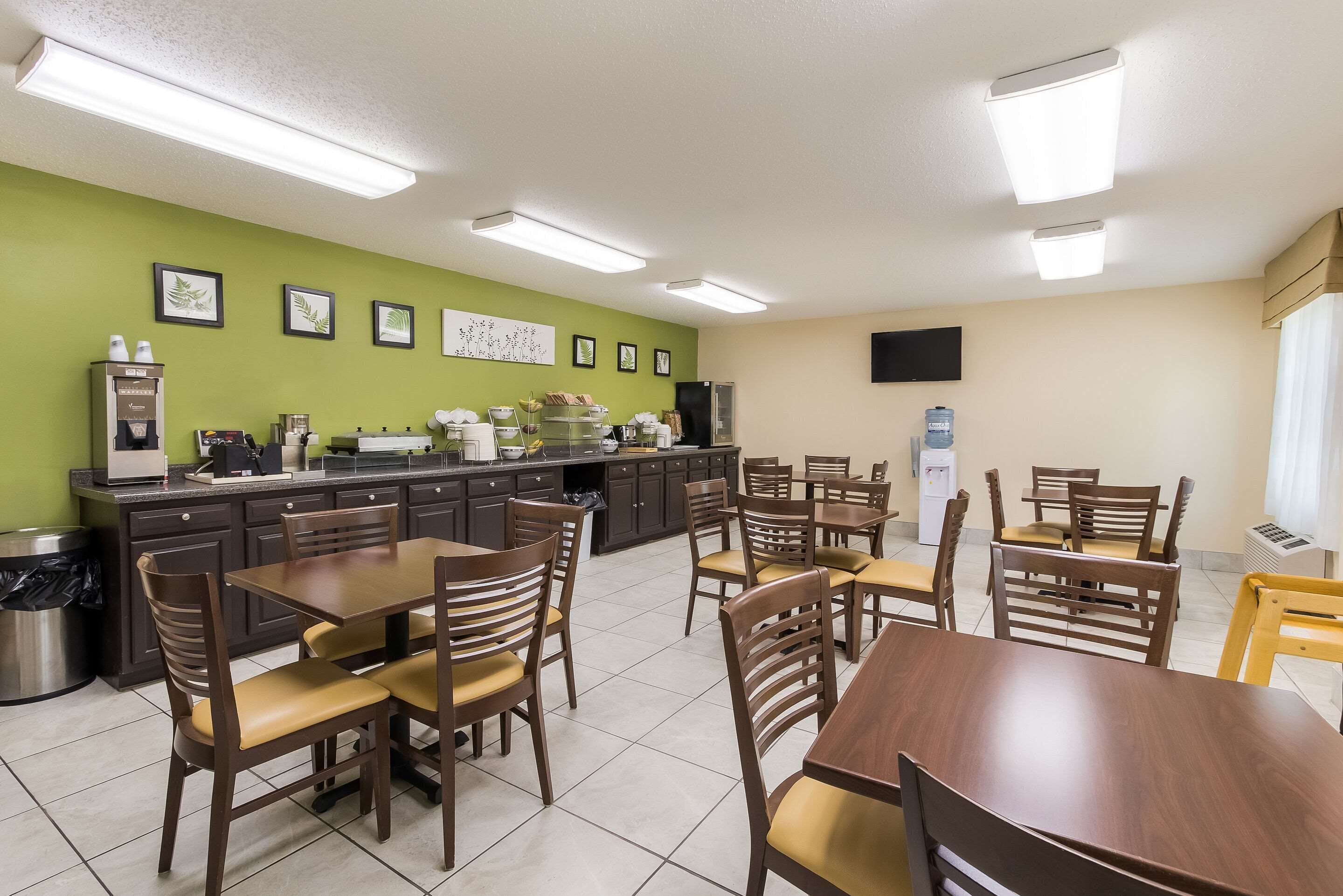 Kontinental frokost er inkludert