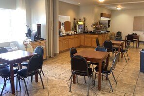Kontinental frokost er inkludert hver dag