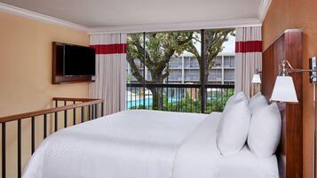 Premium bedding, in-room safe, desk, iron/ironing board