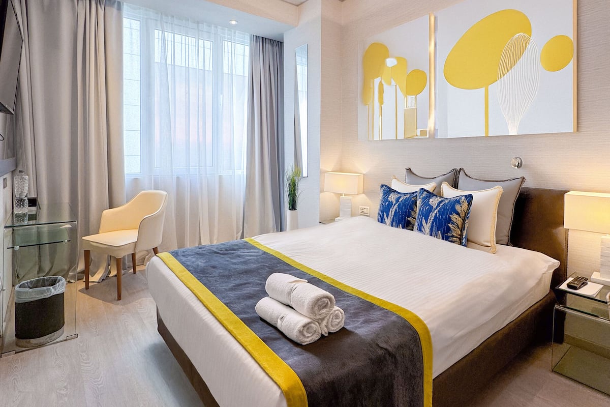 Sängtillbehör av högsta kvalitet och minibar