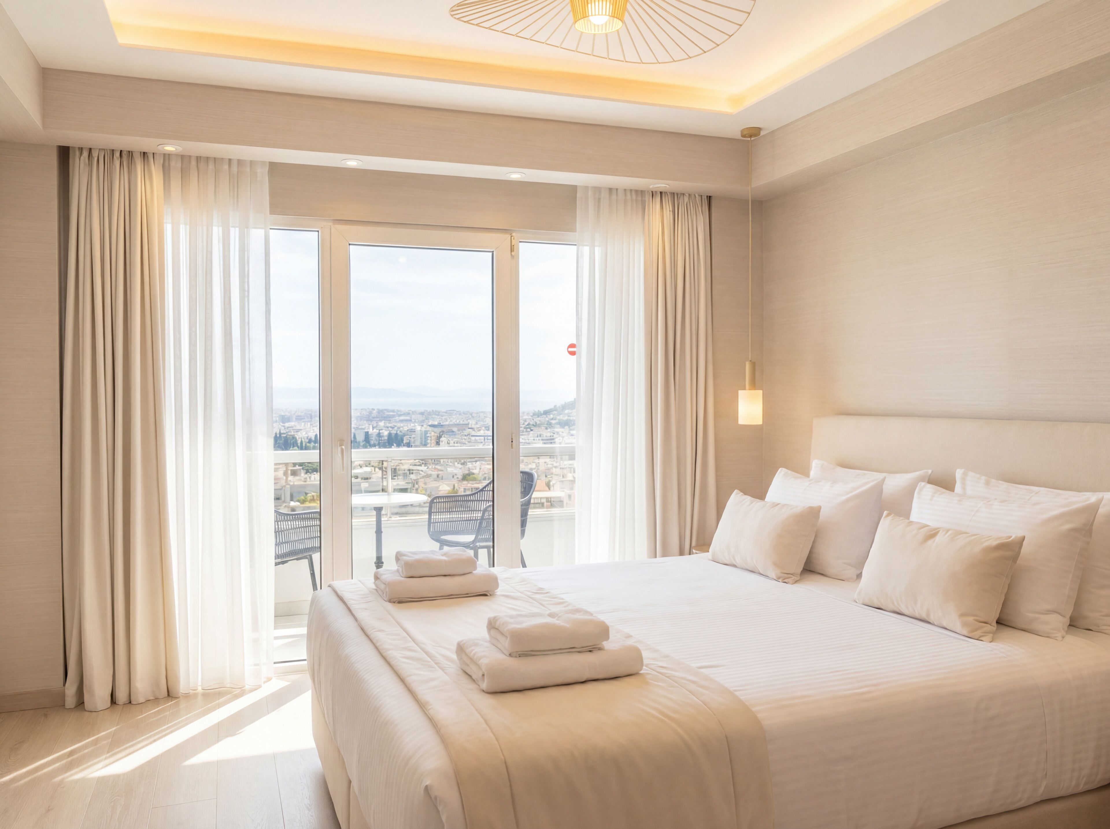 Premium bedding, minibar, in-room safe, desk