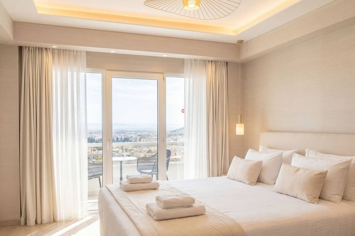 Boutique Room Private Balcony Acropolis View