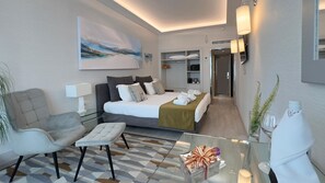Premium bedding, minibar, in-room safe, individually decorated - St. George Lycabettus Lifestyle Hotel (Athens)