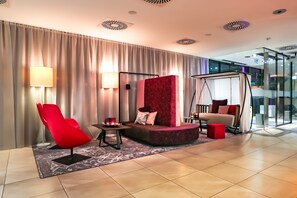 Sala de estar en el lobby