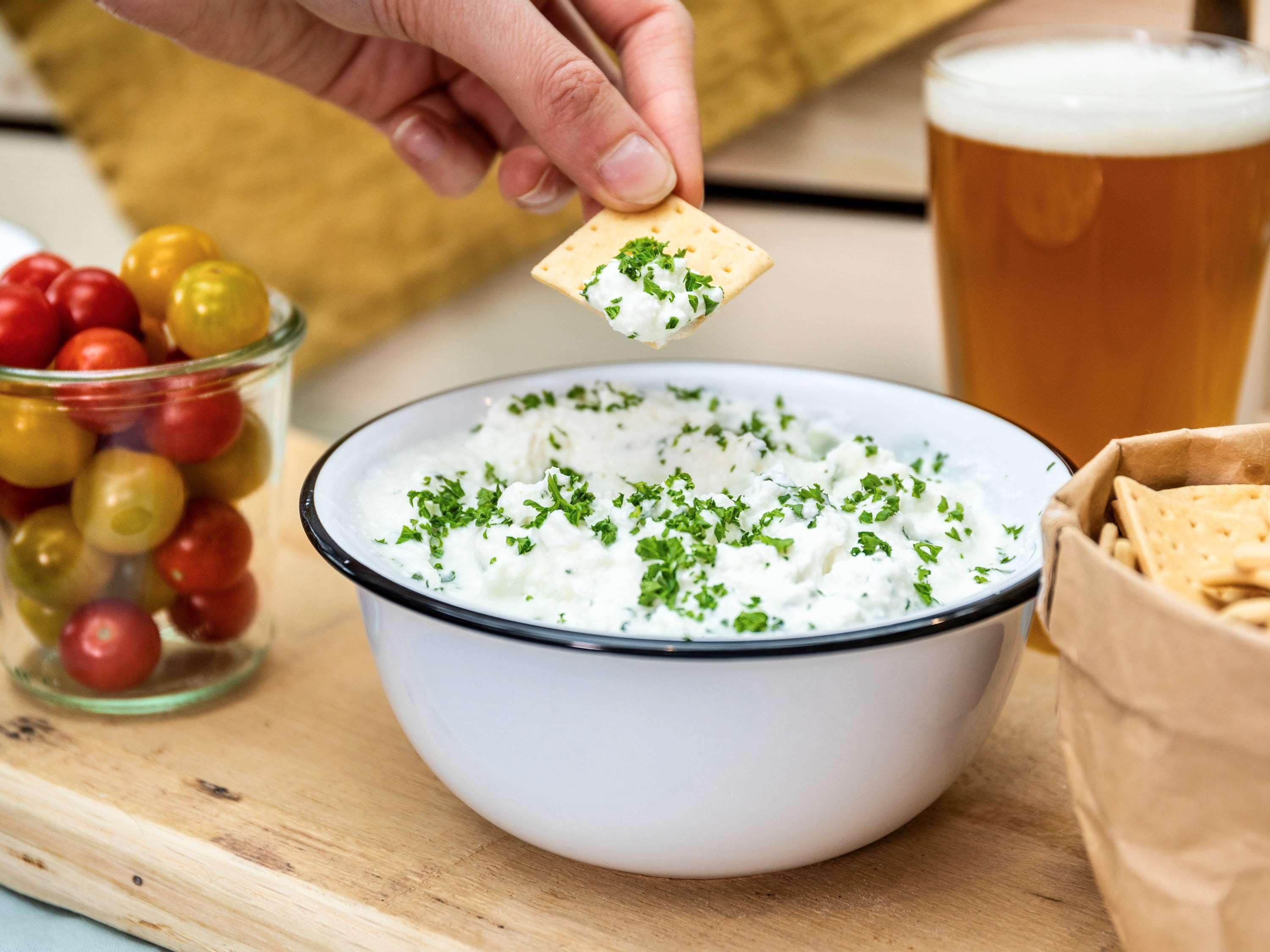 Frokost, lunsj og middag serveres