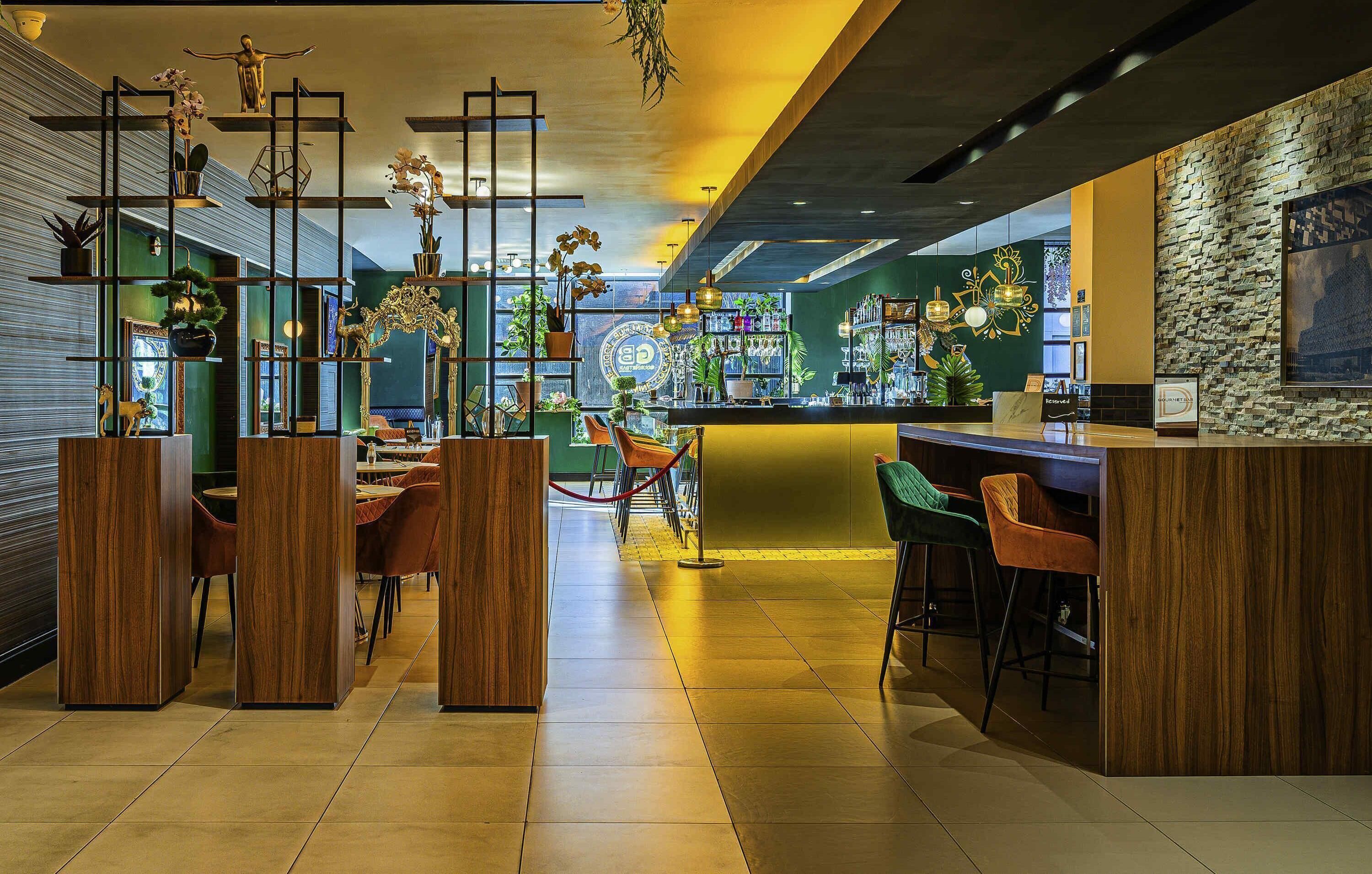 Café da manhã, almoço e jantar