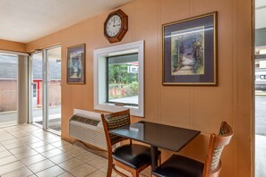 Free daily on-the-go breakfast