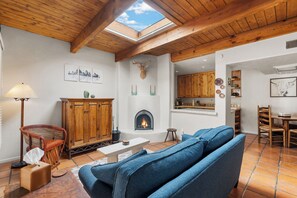 1-Bedroom Condominium | Living area | TV, DVD player - Fort Marcy Hotel Suites by All Seasons Resort Lodging (Santa Fe)