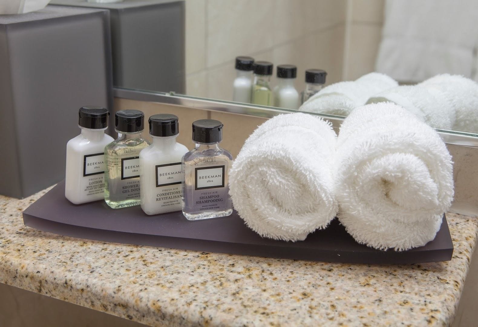 two double beds, non-smoking | bathroom amenities | free toiletries, hair dryer, towels