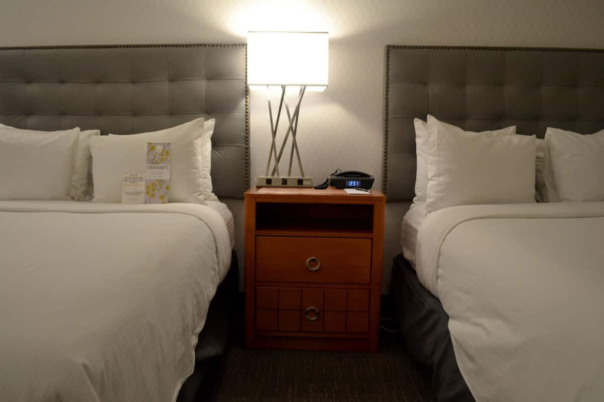 1 bedroom, premium bedding, pillowtop beds, desk
