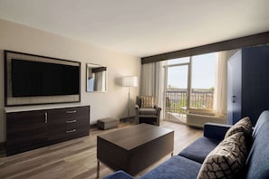 Chambre Deluxe, 1 très grand lit, non-fumeur, balcon