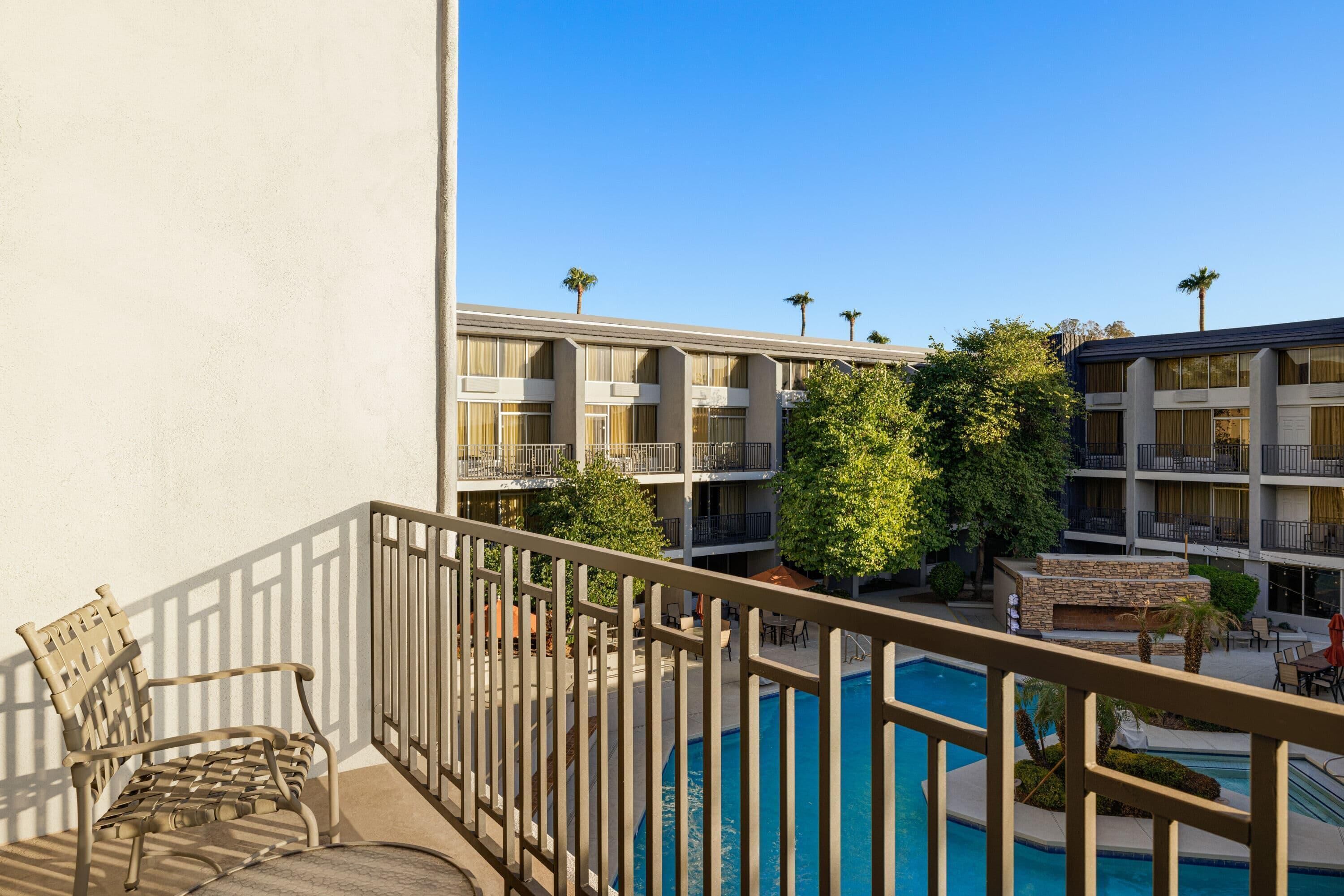 deluxe room, 2 double beds, non smoking, balcony | premium bedding, in-room safe, desk, blackout curtains