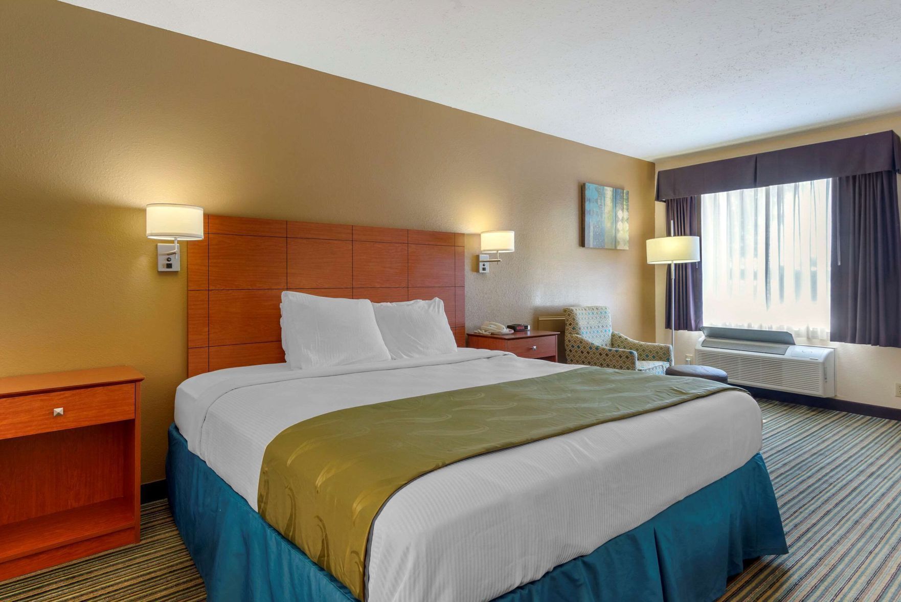 Premium bedding, pillow-top beds, in-room safe, desk